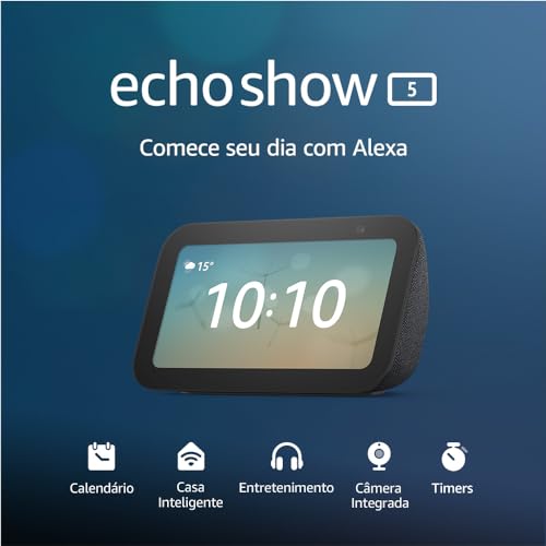 Echo Show 5 (3ª geração - 2023) Smart display com Alexa