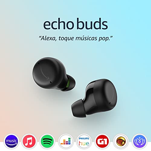 Echo Buds (2ª Geração): Fones de ouvido sem fio e Alexa