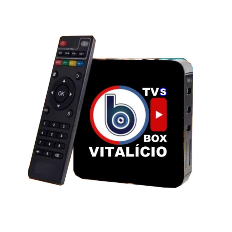 Smart box 4k Vitalício Com Anatel + Acesso no Smartpphone