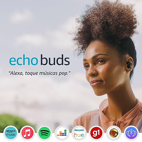 Echo Buds (2ª Geração): Fones de ouvido sem fio e Alexa