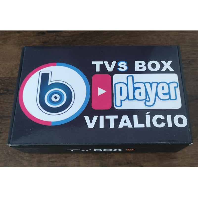 Smart box 4k Vitalício Com Anatel + Acesso no Smartpphone