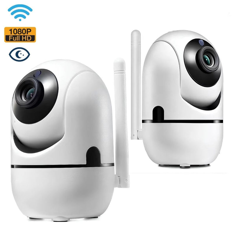 Camera Ip Wifi Giratória Onyon 1080p Estilo Babá Eletrônica Com Visão Noturna