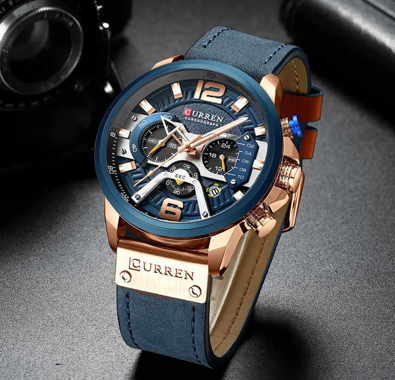 Relogio Masculino 2021 Mens Watches Top Brand Luxury Men Military Sport Quartz Watch Curren 8329