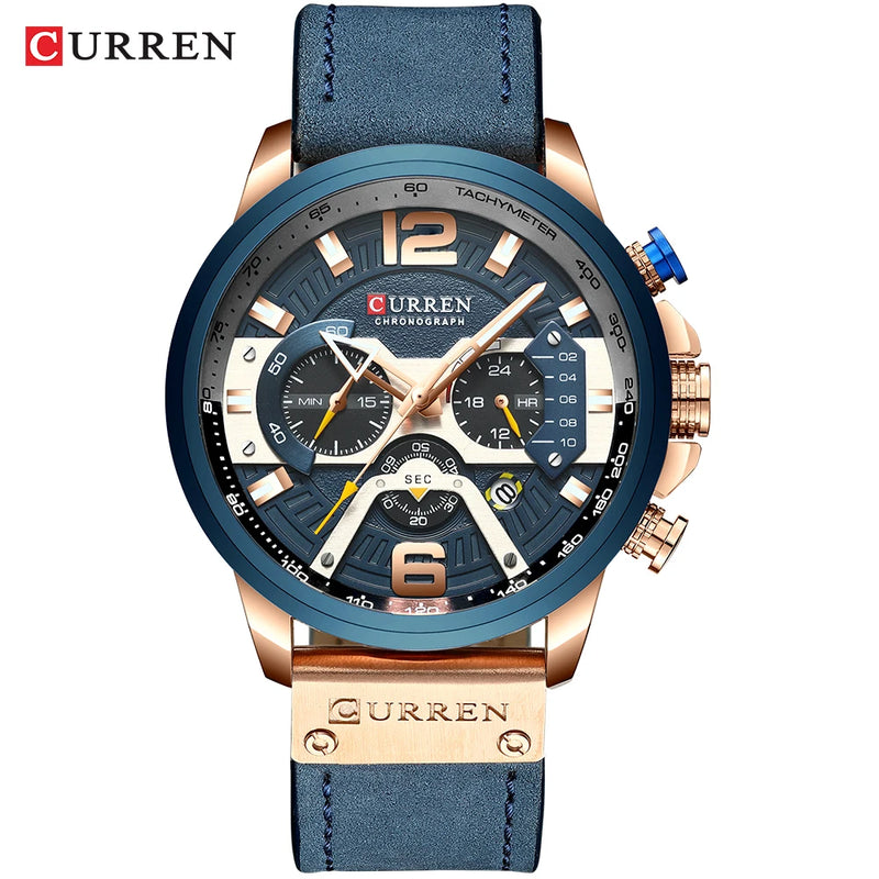 Relogio Masculino 2021 Mens Watches Top Brand Luxury Men Military Sport Quartz Watch Curren 8329