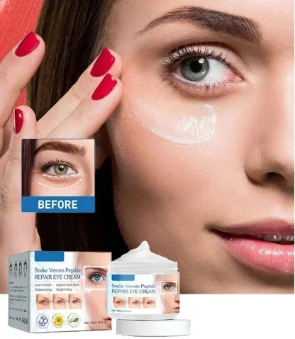 Creme para os olhos com peptídeo de veneno de cobra, reduz o inchaço, diminui as rugas